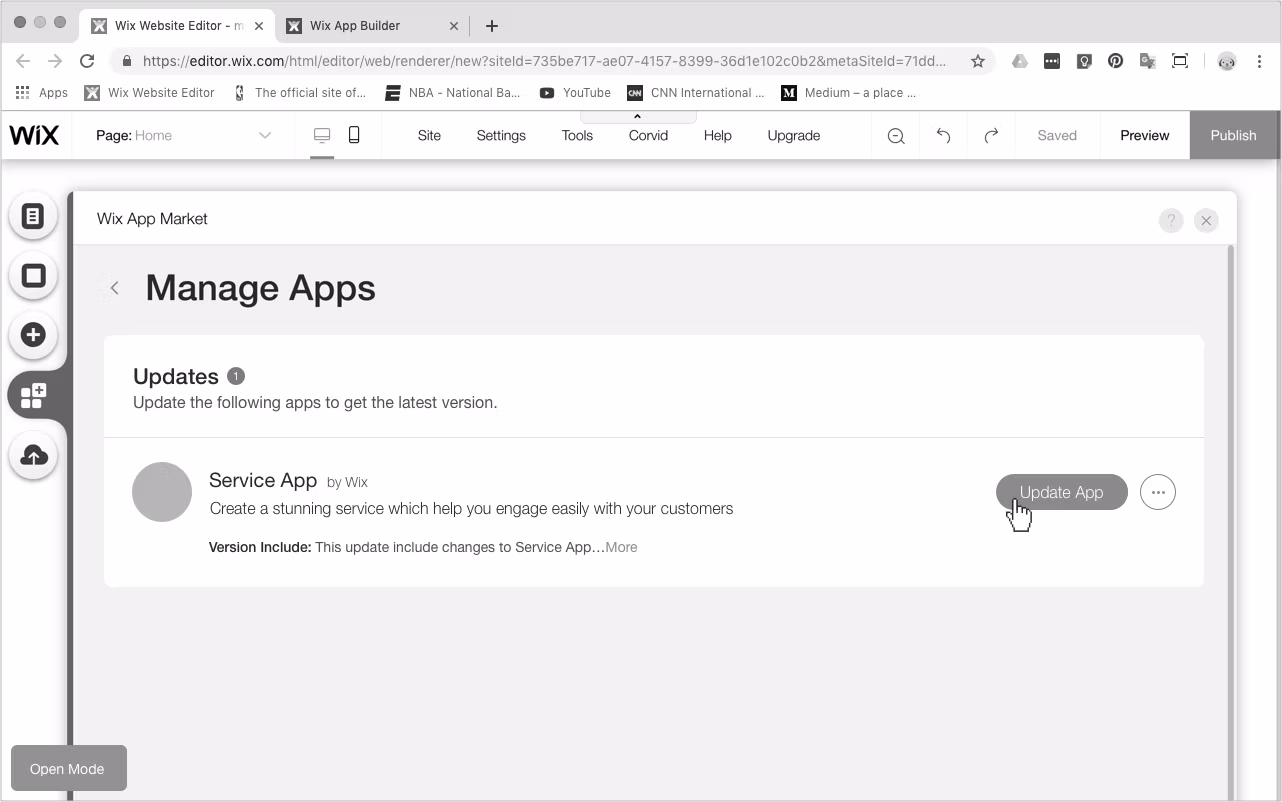 Example screen 7
